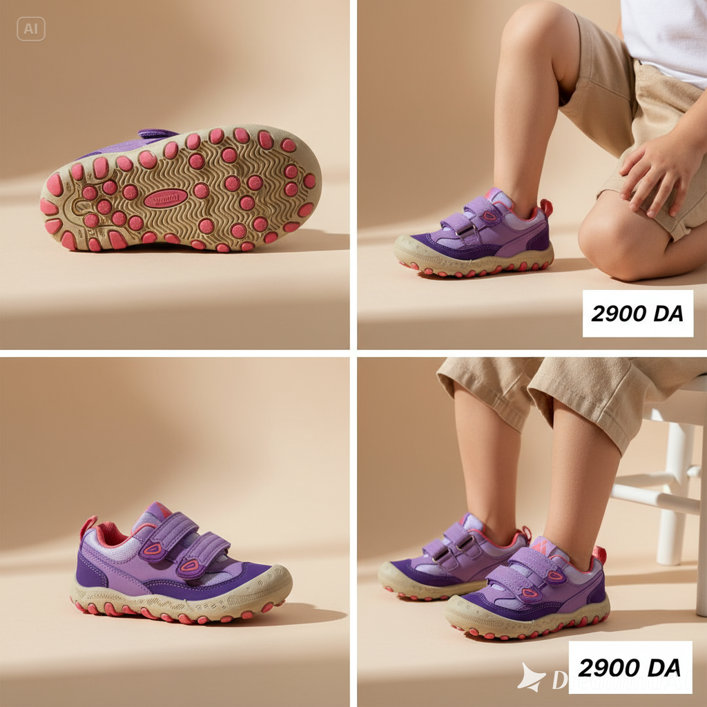 Basket Enfant _ VIOLET.