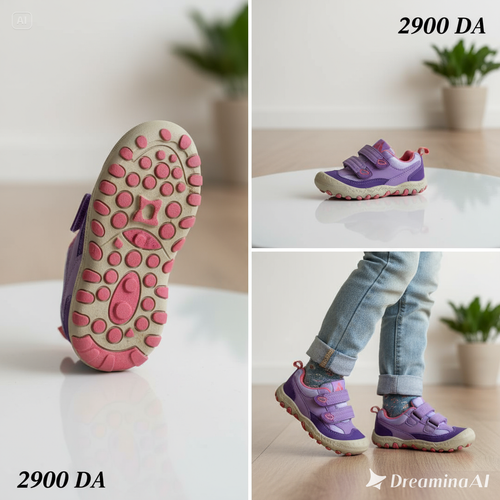 Basket Enfant _ VIOLET.