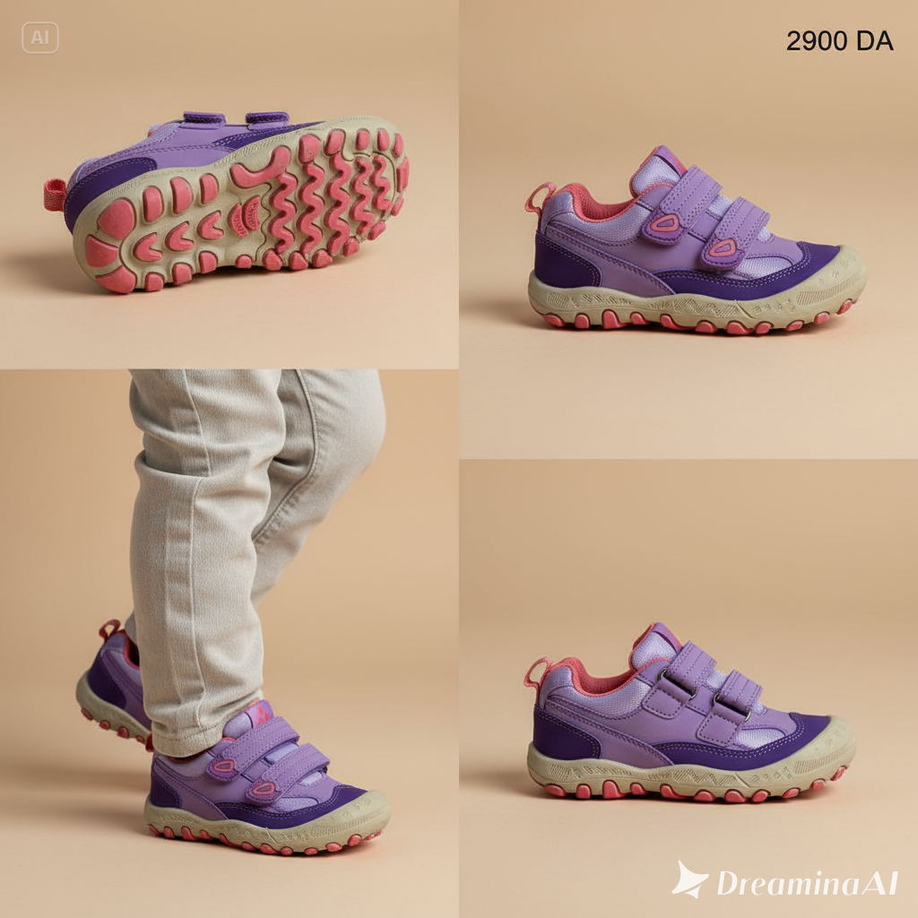 Basket Enfant _ VIOLET.